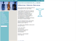 Desktop Screenshot of praxis-becher.de